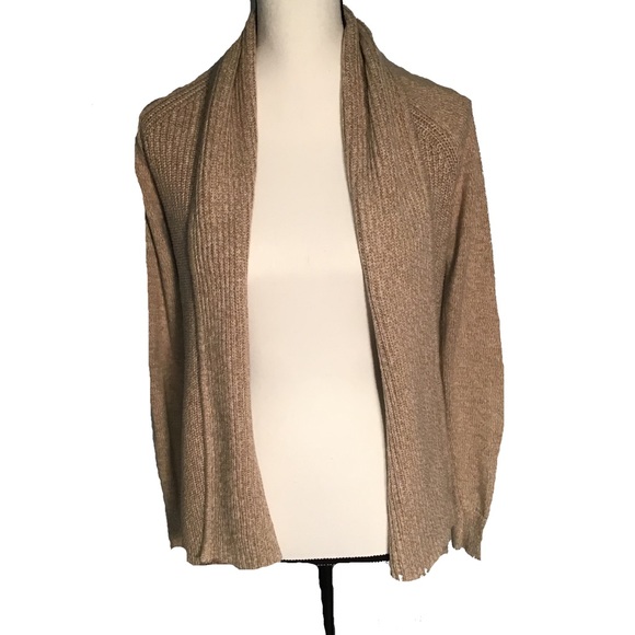 LL Bean Shaker Stitch Open Front Cardigan size M LL Bean Shaker Stitch Open Front Cardigan size M